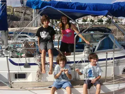 The children in Gran Tarajal